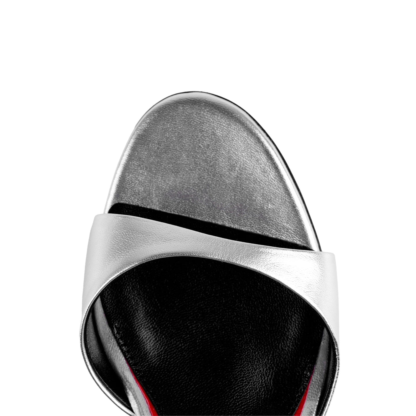 Lidylle 85 Argent Cuir Mat