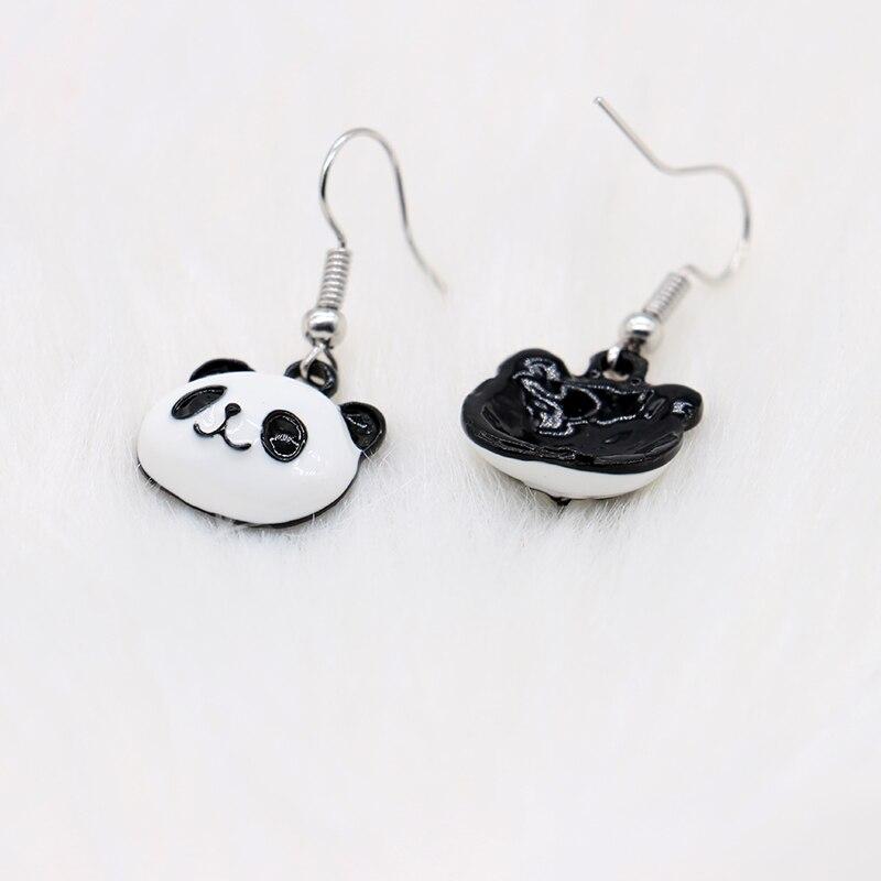 Panda Bear Stud Earrings