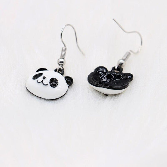 Panda Bear Stud Earrings
