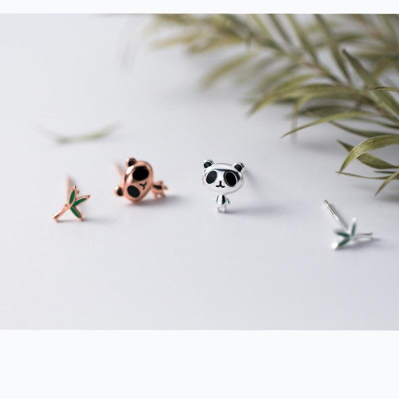 Panda Earrings Atypical Design