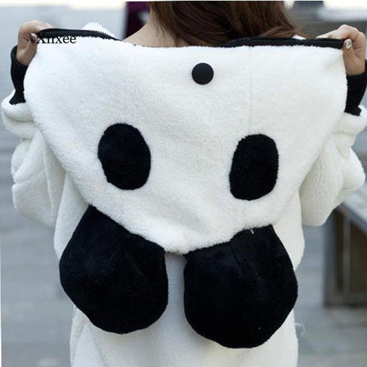 Panda Jacket Fleece with Hood