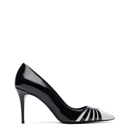 1964 85 Noir Perlé Cuir Vernis