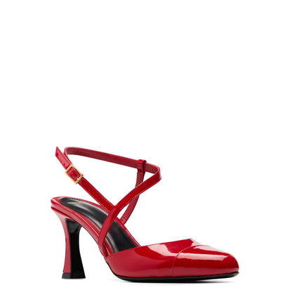 Ariane 75 Rouge Cuir Vernis