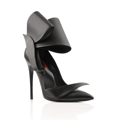 Jasmin 120 Noir Cuir Mat