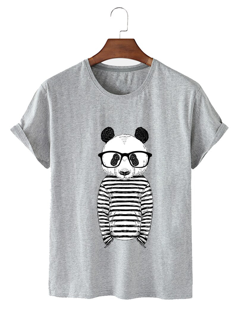 Big Face Panda T shirt