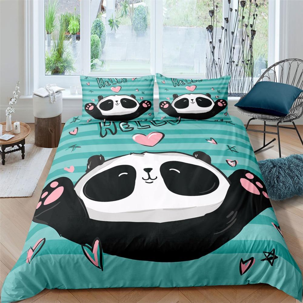 Cute Panda Bedding