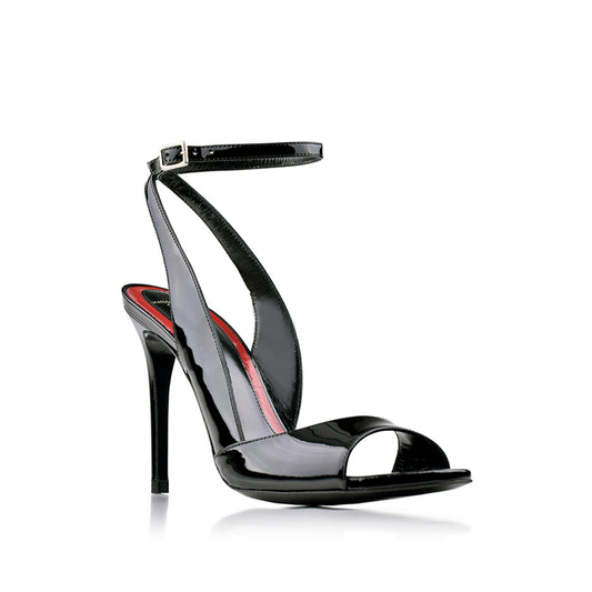Flavien 100 Noir Cuir Vernis