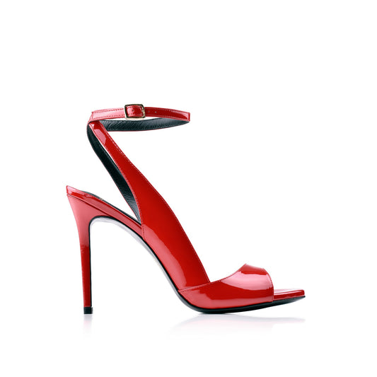 Flavien 100 Rouge Cuir Vernis