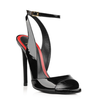 Flavien 120 Noir Cuir Vernis