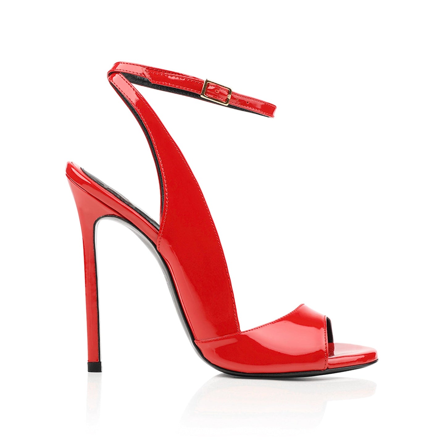 Flavien 120 Rouge Cuir Vernis