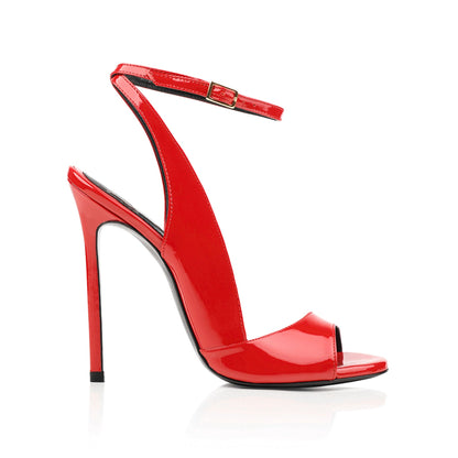Flavien 120 Rouge Cuir Vernis