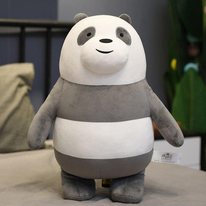 Giant Panda Plush Gray