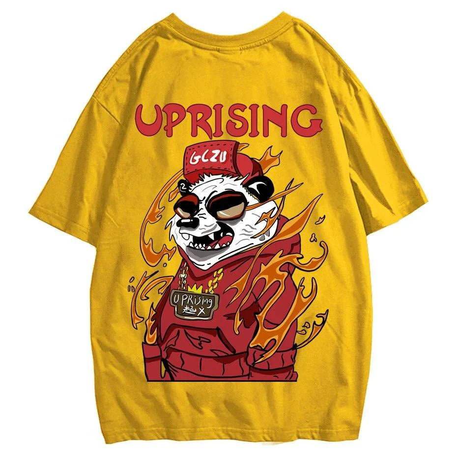 Panda “Uprising” Oversized T-Shirt