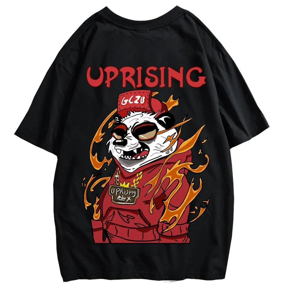 Panda “Uprising” Oversized T-Shirt