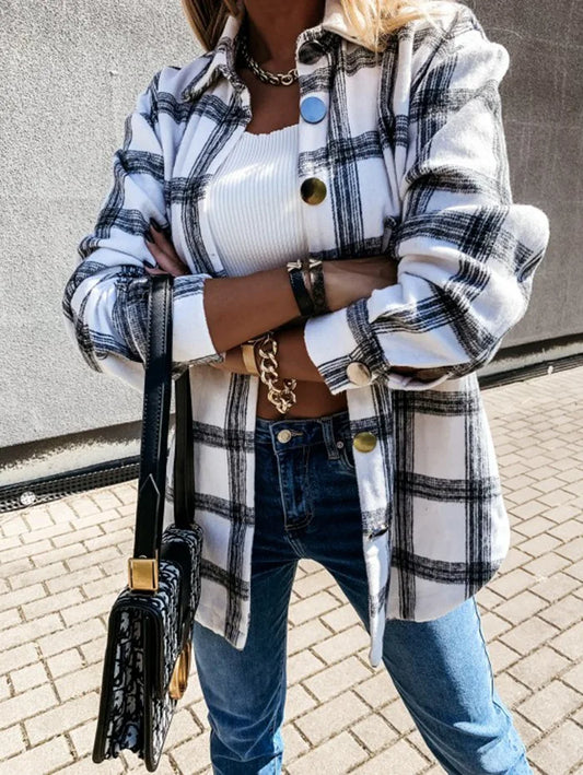 Flannel Plaid Shirt
