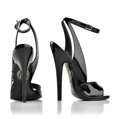 Flavien 140 Noir Cuir Vernis