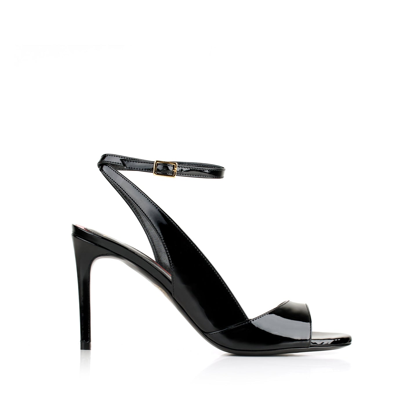 Flavien 80 Noir Cuir Vernis