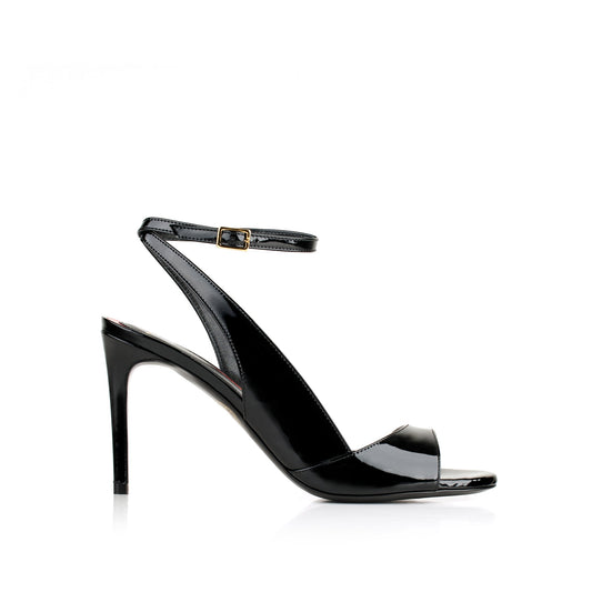 Flavien 80 Noir Cuir Vernis