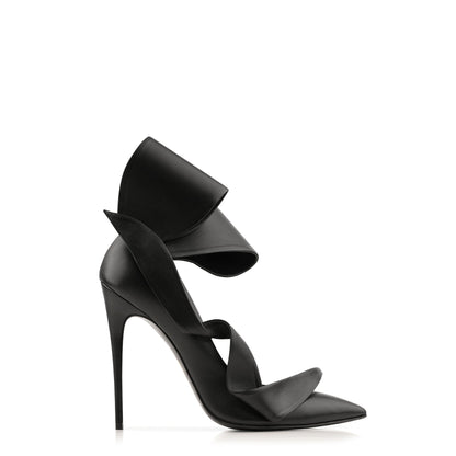 Jasmin 120 Noir Cuir Mat