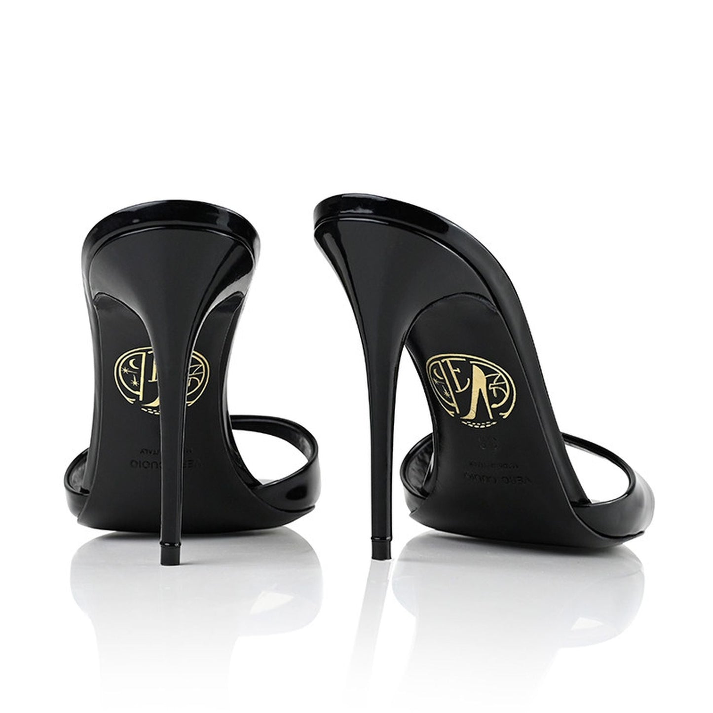 Lidylle 100 Noir Cuir Vernis