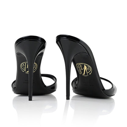 Lidylle 100 Noir Cuir Vernis