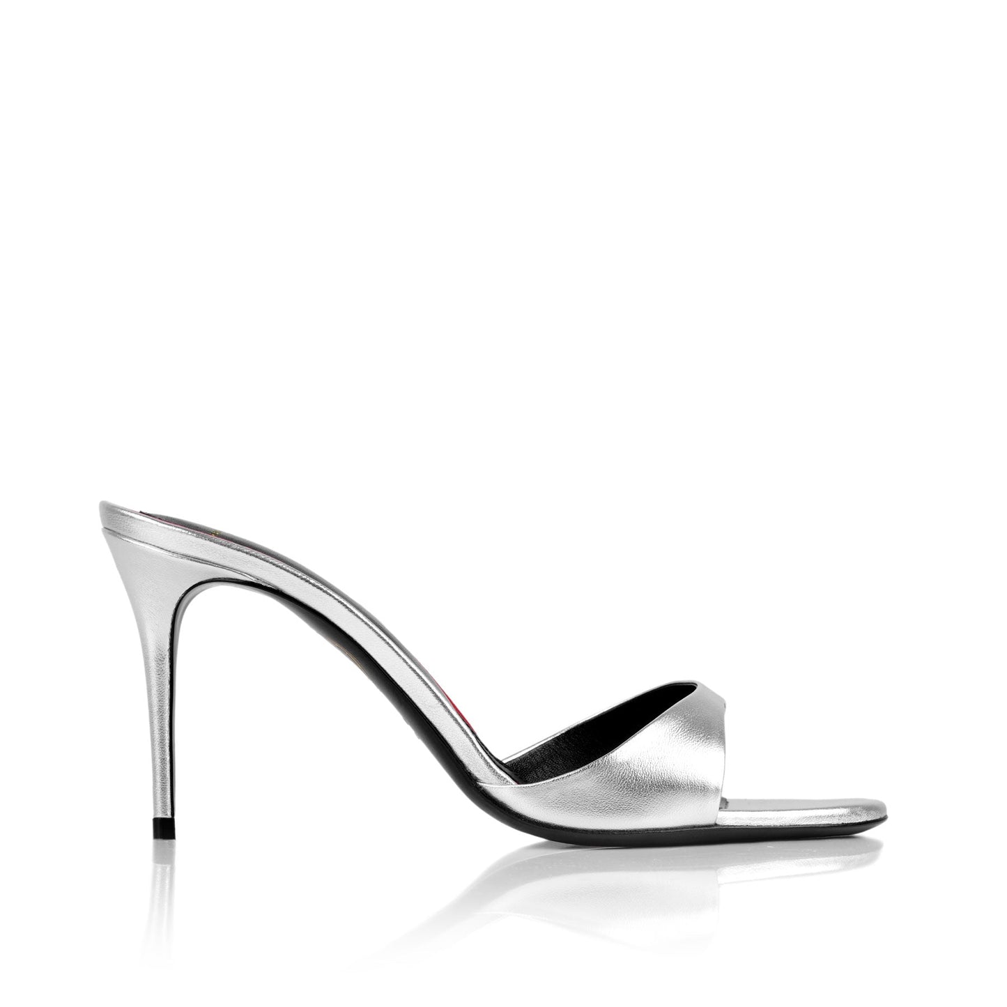 Lidylle 85 Argent Cuir Mat