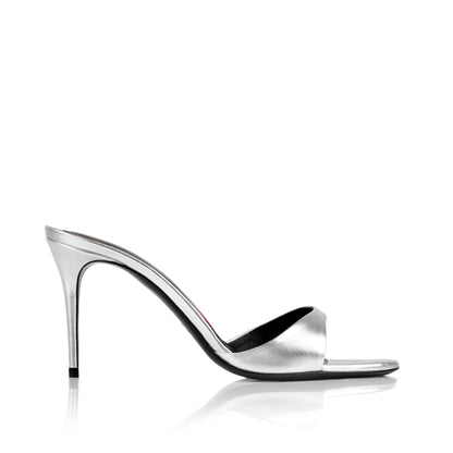Lidylle 85 Argent Cuir Mat