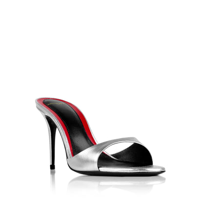 Lidylle 85 Argent Cuir Mat