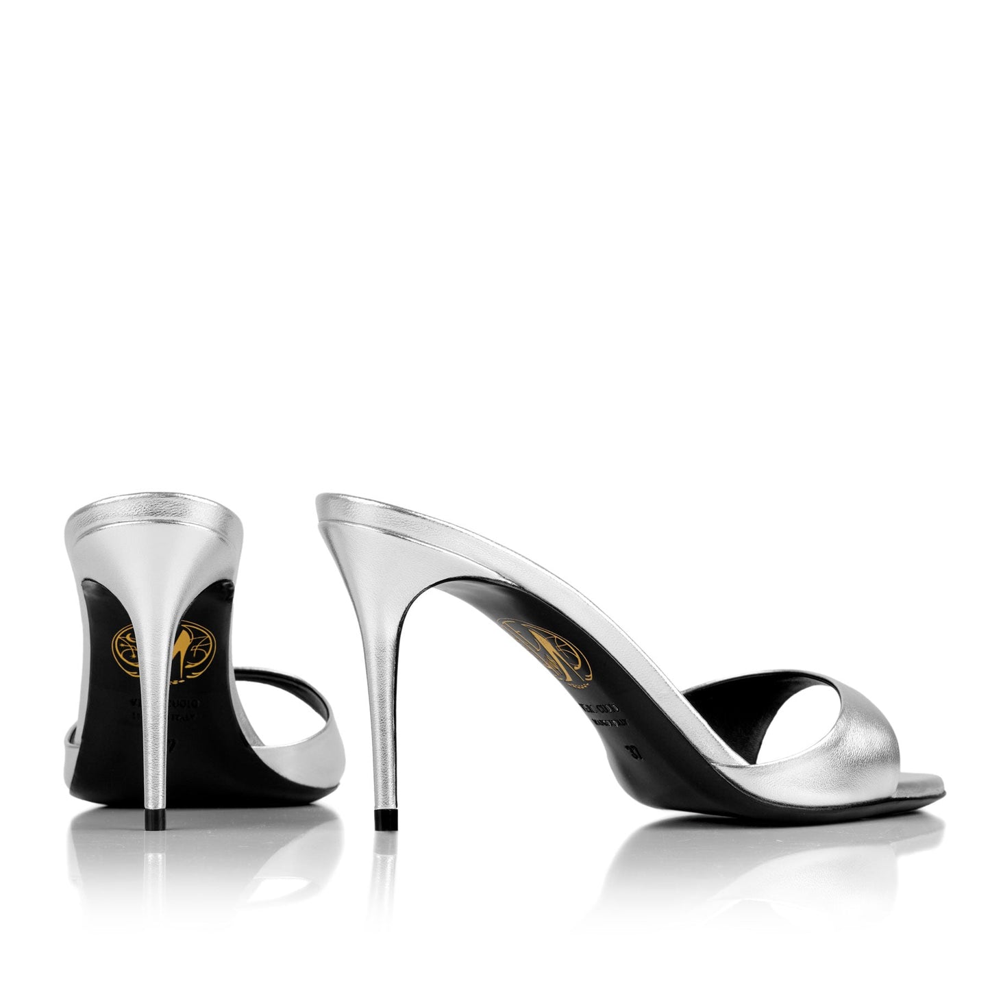 Lidylle 85 Argent Cuir Mat