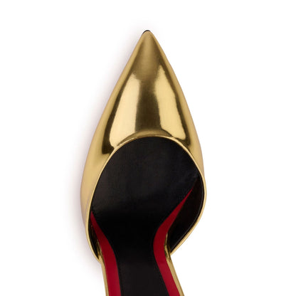 Lux 85 Or Cuir Miroir