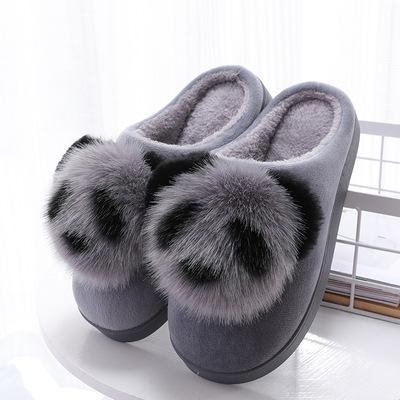 Ladies Panda Slippers