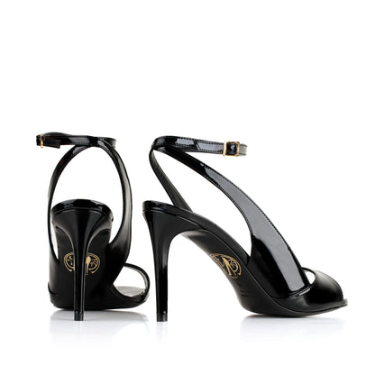 Flavien 80 Noir Cuir Vernis