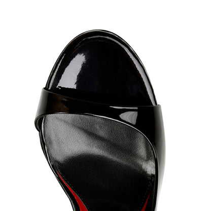 Plaisir 100 Noir Cuir Vernis