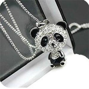 Panda Diamond Necklace