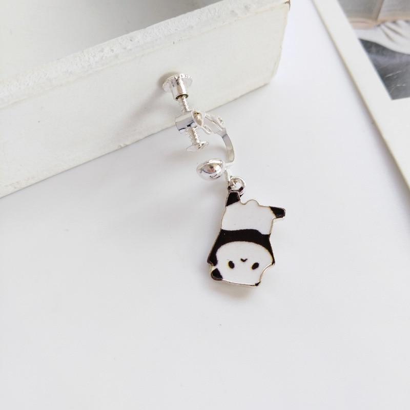 Panda Earrings