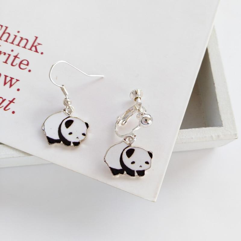 Panda Earrings