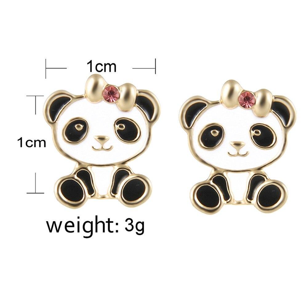 Panda Earrings for Baby