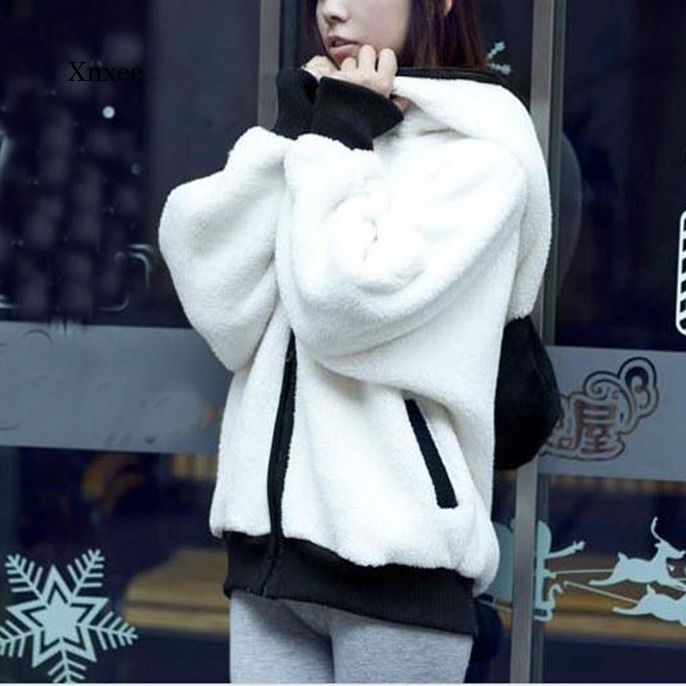 Panda Jacket Fleece with Hood