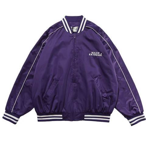 Panda Jacket Windbreaker Purple