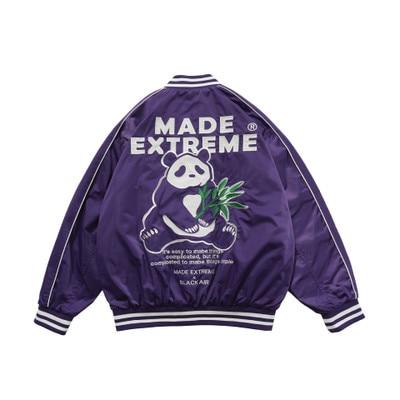 Panda Jacket Windbreaker Purple