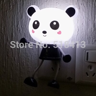 Panda Night Light Baby Plug