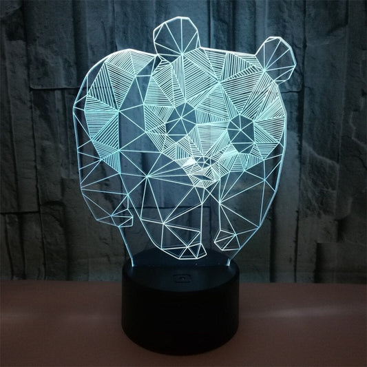 Panda Night Light Decorating