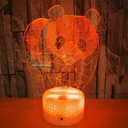 Panda Night Light Decorating