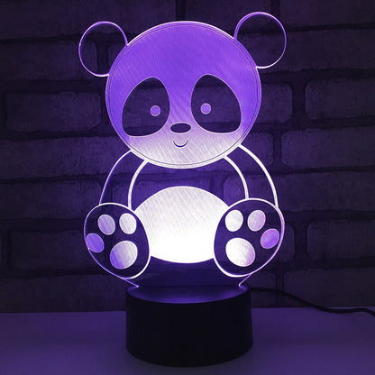 Panda Night Light Kawaii Lamp