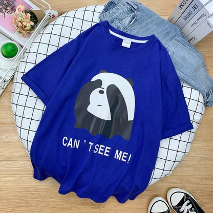 Panda T Shirt Print