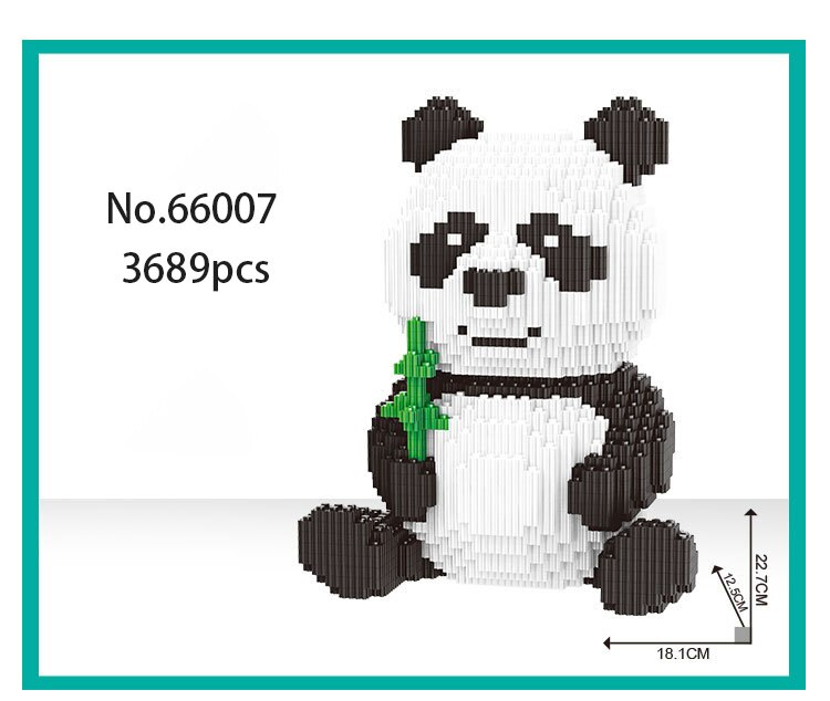 Panda Toy  Building Set for Children