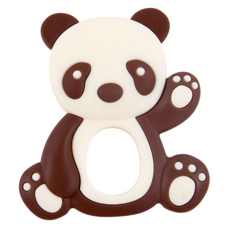 Panda Toy Rattle Silicone