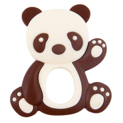 Panda Toy Rattle Silicone