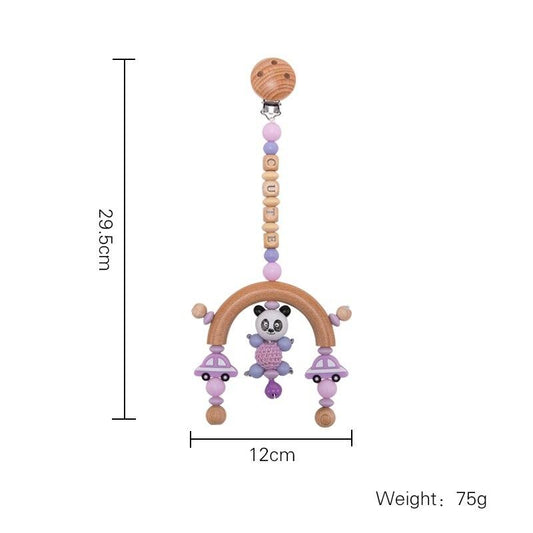 Panda Toy Rattle for Stroller