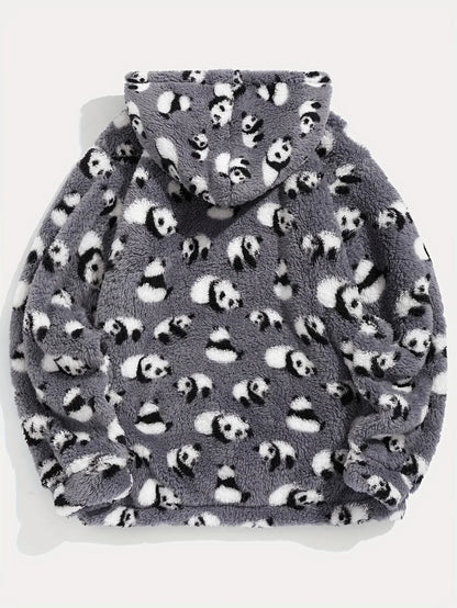 Fluffy Panda Hoodie